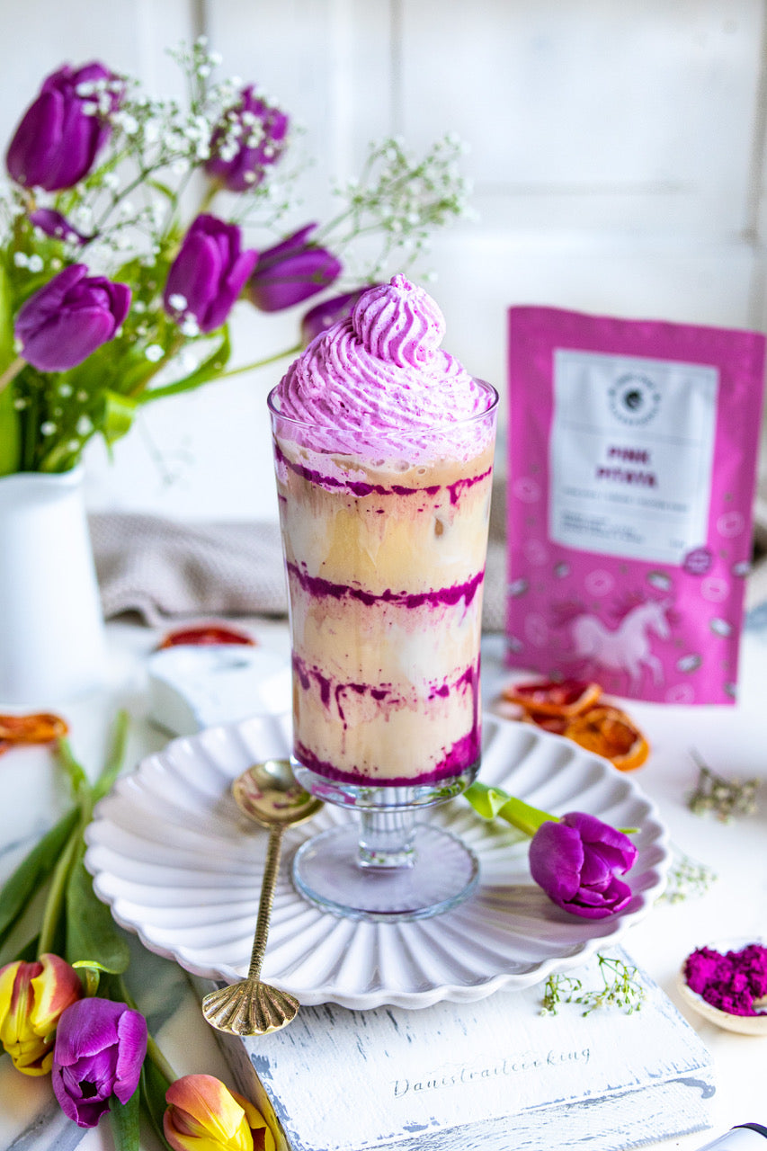 Pink Pitaya Iced Coffee