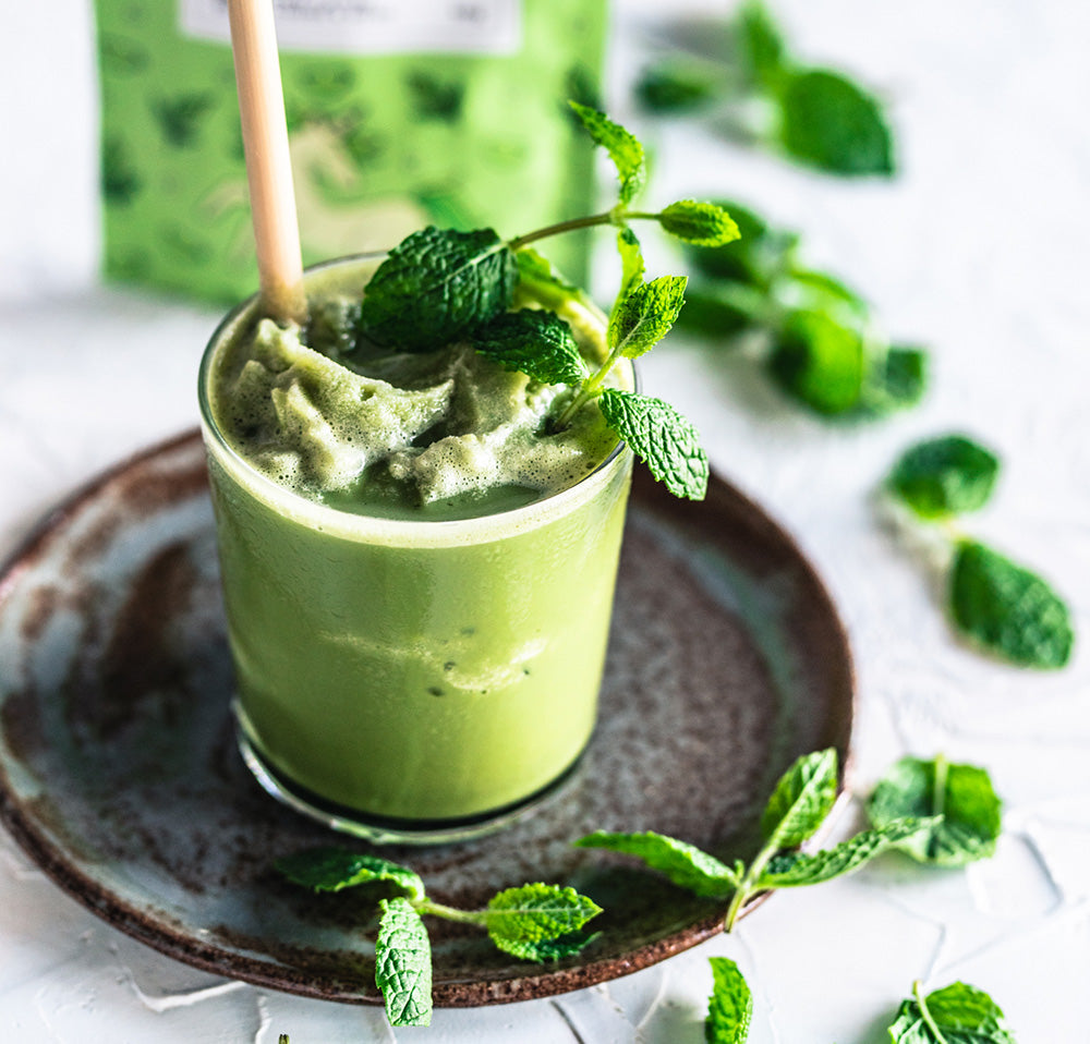organic matcha smoothie