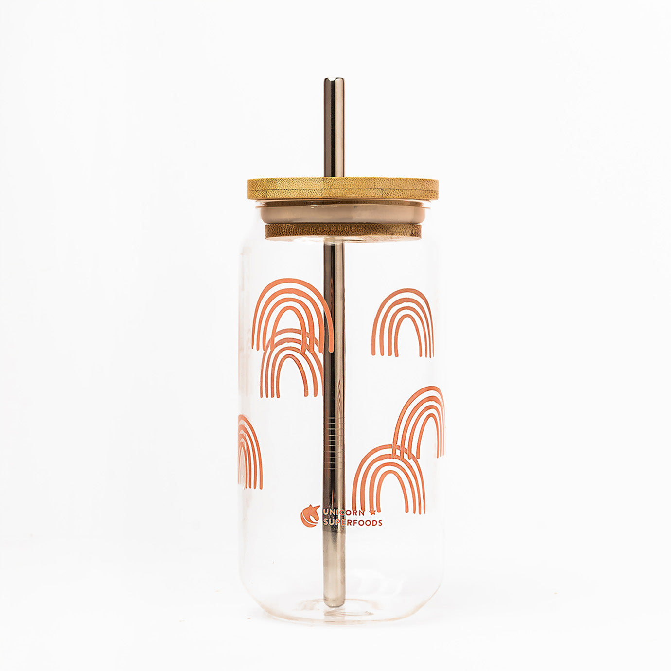Rainbow Glass Tumbler