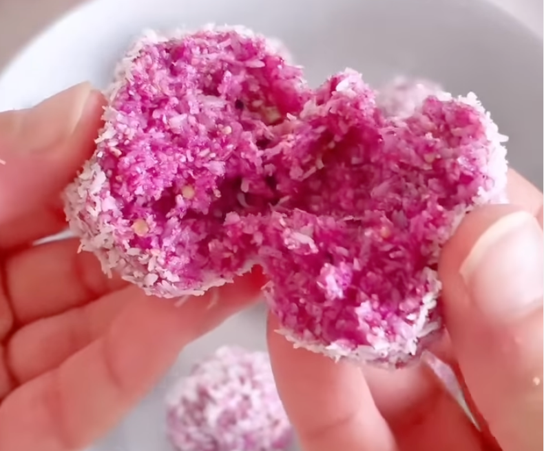 coconut pitaya bliss balls