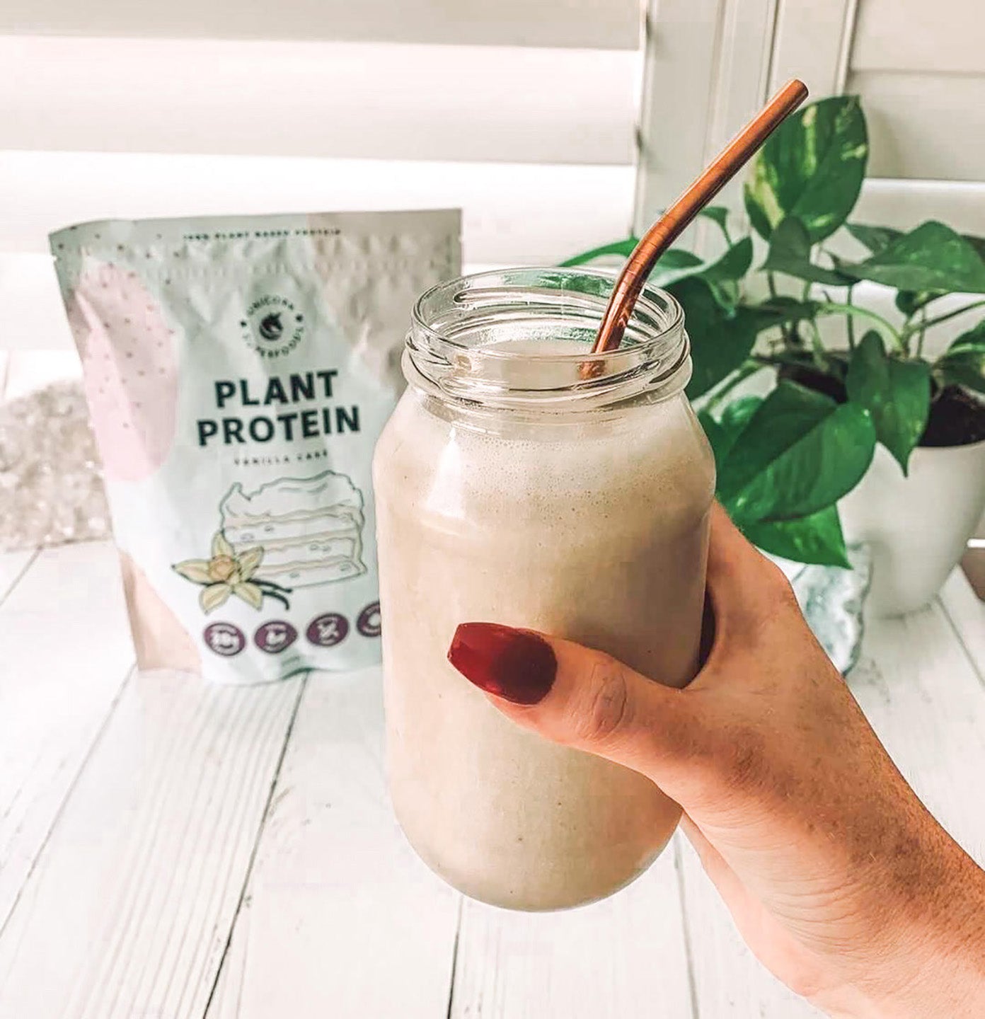 vanilla plant protein