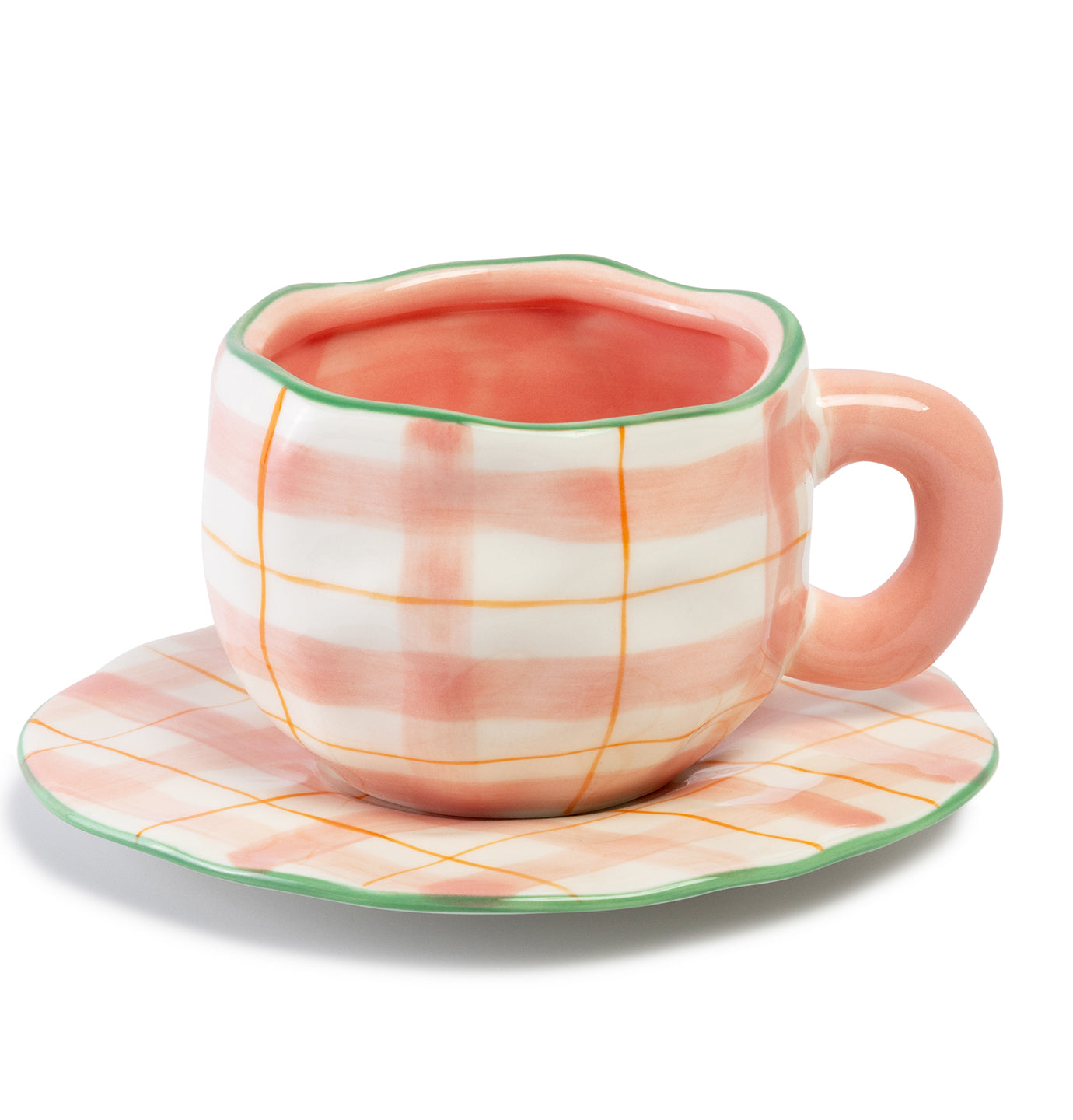 Aesthetic Checkered Mug