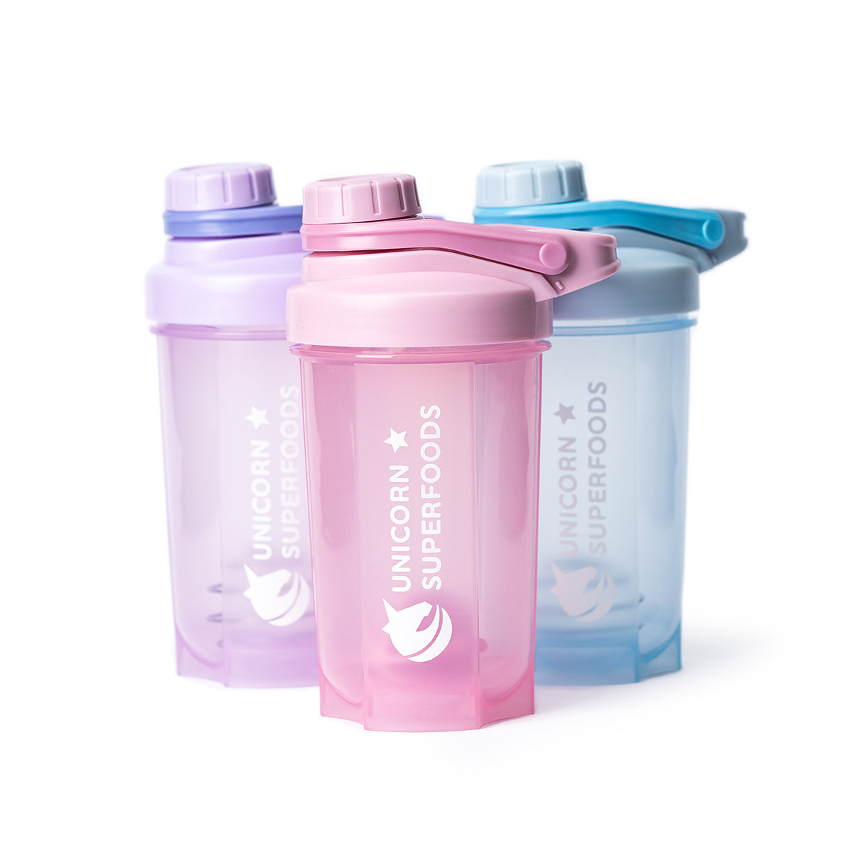 1pc 400ml PP Shaker Bottle, Modern Solid Color Purple Drinking