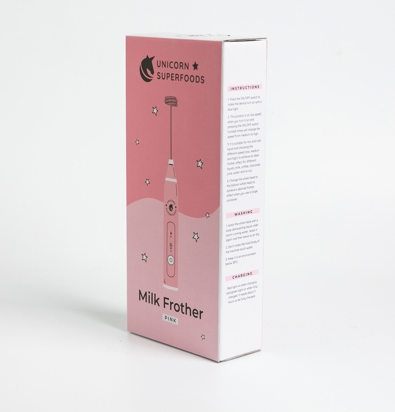 Pink Milk Frother by Blume – Here In Heaven