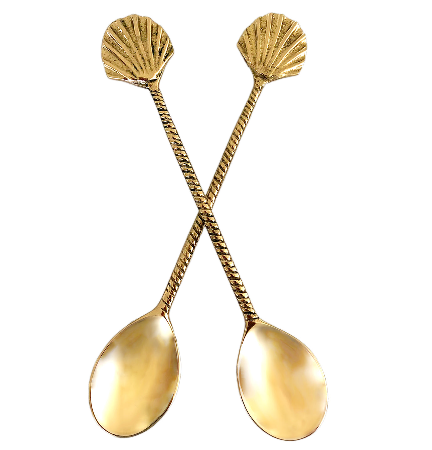 Brass Shell Spoon