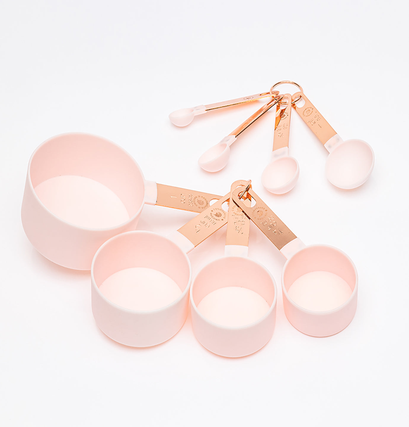 Rose Gold Measuring Cups and Measuring Spoons – Minimalome
